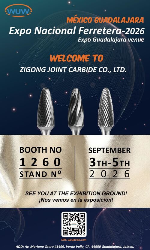 ultime notizie aziendali su ZIGONG JOINT CARBIDE CO., LTD. (WUW) parteciperà all'Expo Nacional Ferretera 2026 a Guadalajara, in Messico