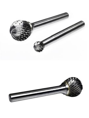 qualità  Carbide Burr Ball Bits for Hard Alloy Cutting YG6 YG8 YG10X fabbrica