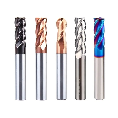 Buon prezzo Mulino di estremità di Cortadores dei pezzi del router di CNC di Endmill del carburo di tungsteno della flauto HRC65 4 per acciaio inossidabile in linea