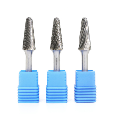 Buon prezzo Il carburo solido di argento di elevata purezza del carburo di tungsteno sbava i taglienti rotatori dell'archivio in linea