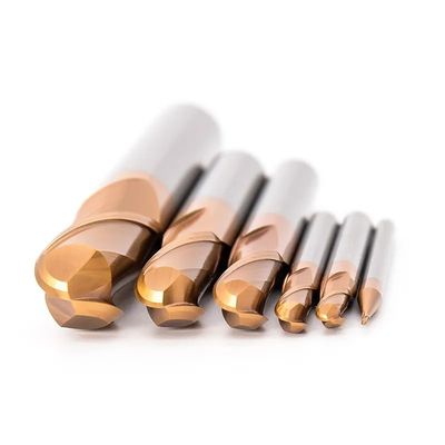 Un buon prezzo. TiAlN Rivestito 45-60° Tagliatore di carburo di tungsteno con 3-4 flauti in linea