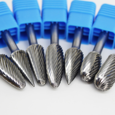 Buon prezzo Bits conici di carburo di tungsteno standard 6-36 mm Lunghezza della testa Forma di dente singolo in linea