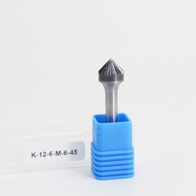Buon prezzo SK 90 gradi Countersink Carbide Burr Die Grinder Bits taglio singolo LOGO 6mm Shank 40 CrMo Materiale dello scafo in linea