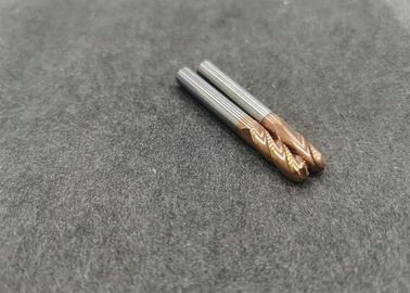 Buon prezzo Rivestimento del mulino di estremità del carburo di tungsteno del naso della palla HRC45/55/65 ALTIN per l'acciaio inossidabile in linea
