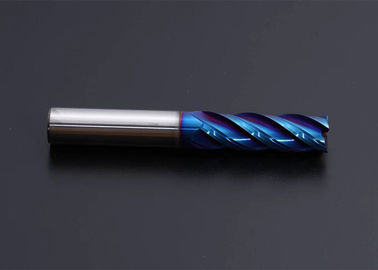 Buon prezzo Stinco lungo ricoprente blu di lunghezza di tungsteno del carburo di estremità del mulino 2 della flauto 3 della flauto 4 della taglierina a 1/8 pollici della flauto in linea