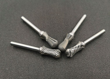 Buon prezzo Il carburo cementato dello strumento della macinazione del metallo sbava la taglierina rotatoria del pezzo del carburo di tungsteno in linea