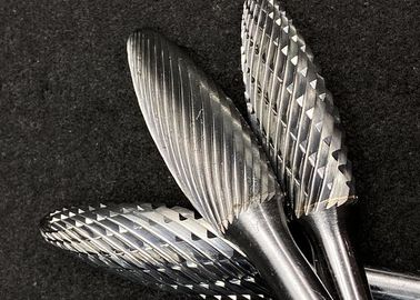 Buon prezzo i pezzi rotatori dello strumento del carburo dello stinco di 6.35mm/carburo sicuro muoiono insieme del pezzo della smerigliatrice in linea