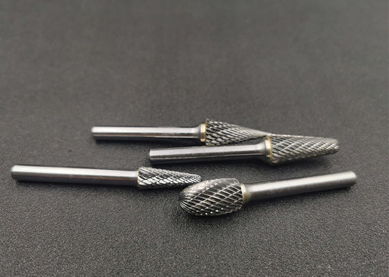 Buon prezzo Carburo di tungsteno ovale di forma YG7 Burr Cutter rotatorio in linea