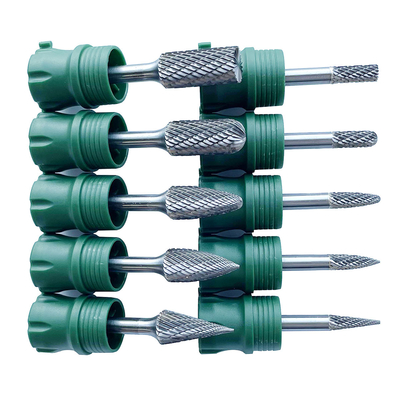 Un buon prezzo. Tipo F 6MM 8MM 10MM 12MM Testa tagliata Dia Carburo di tungsteno Bits forma di albero in linea