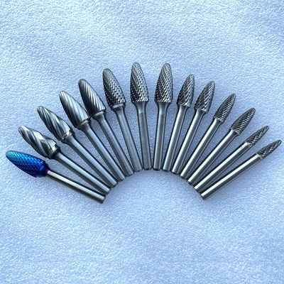 Un buon prezzo. Set di frese rotanti in carburo di tungsteno 6mm con gambo da 1/4, taglio doppio in linea