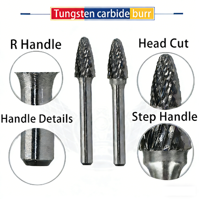 Un buon prezzo. Carbide Rotary Burr For Metal Deburring Borfresi per la rimozione di pregiudizi in linea