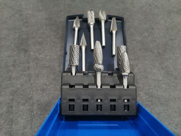Buon prezzo Il CARBURO BLU di CASO SBAVA le SBAVATURE ROTATORIE della MACINAZIONE E di TAGLIO dell'INDUSTRIA delle SBAVATURE 10PCS in linea