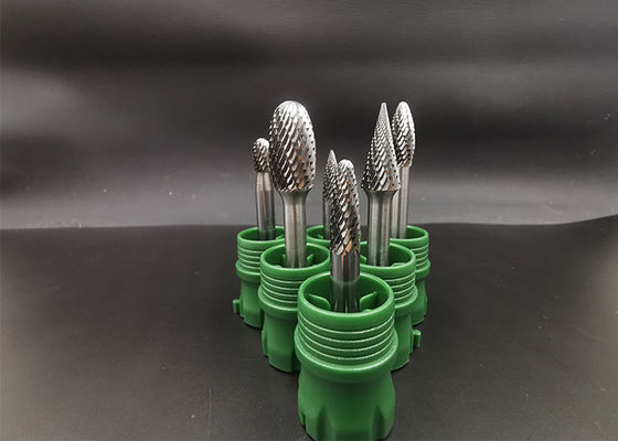 Un buon prezzo. Il cono modella la sbavatura rotatoria del carburo capo dello stinco 10mm di 6mm in linea