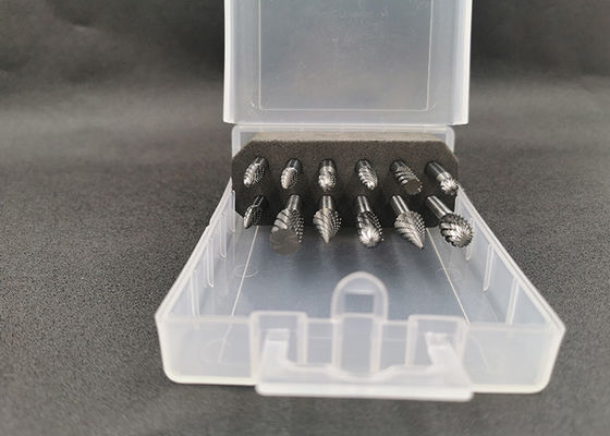 Buon prezzo Il tipo ovale di E modella il carburo di tungsteno di YG12X Burr Bits in linea