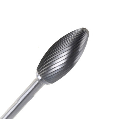 Un buon prezzo. I pezzi d'argento di Burr Bits Rotary Tool Grinding del carburo di tungsteno della fiamma la resistenza all'usura in linea